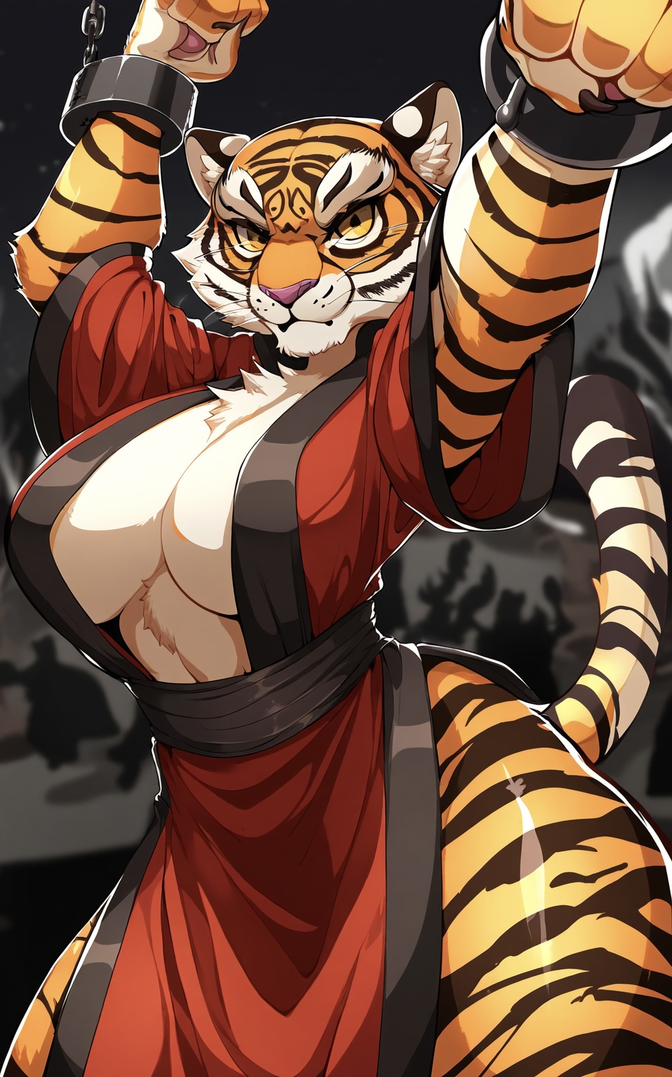 A Chained Tigress