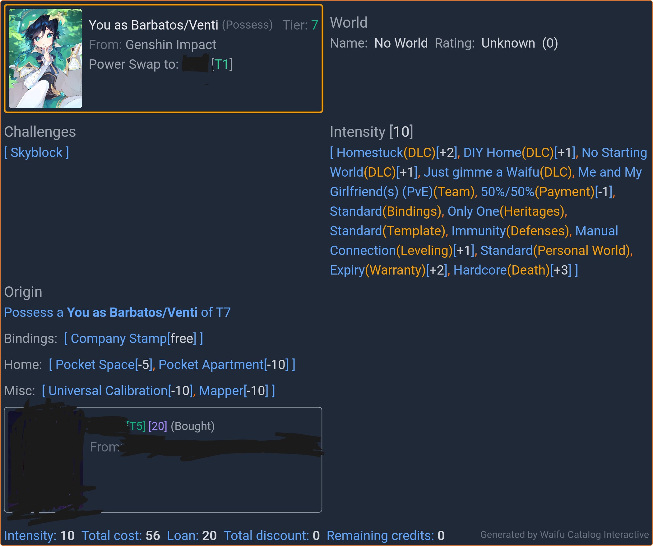 Seize The Twilight Sky! (Waifu Catalog Skyblock)