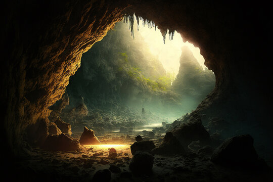 Lost in the Caverns