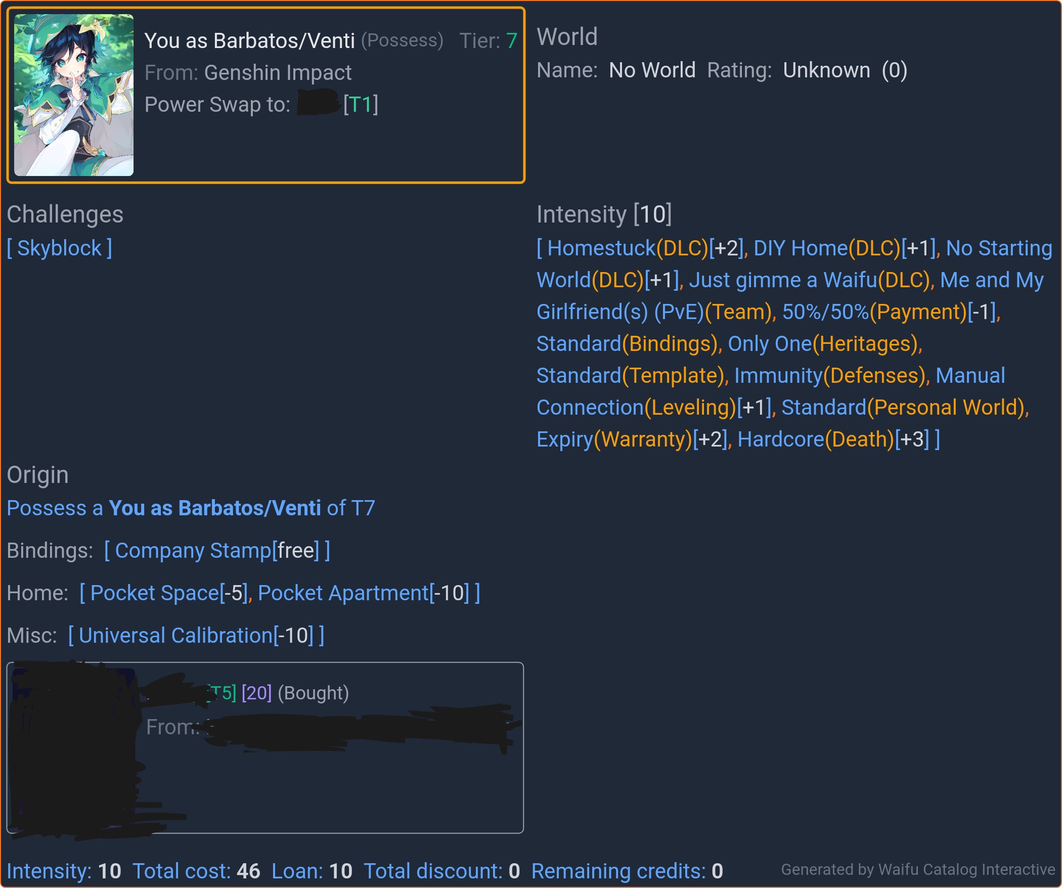 Seize The Twilight Sky! (Waifu Catalog Skyblock)