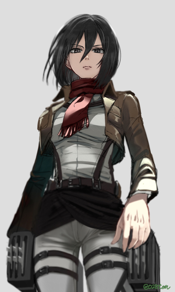 Mikasa Grasps Her Scarf Solemnly in New Attack on Titan Final