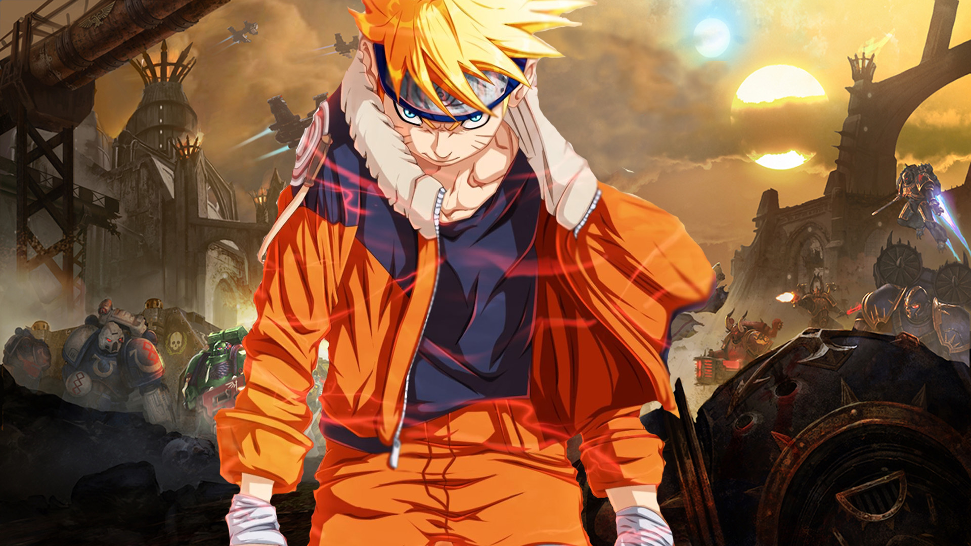 R E N E G A E D Z — [id: a full-body drawing of Naruto Uzumaki from
