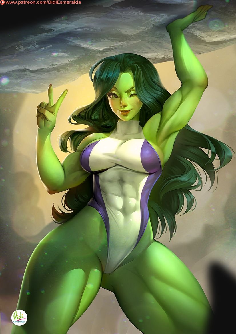 She-Hulk by NeoArtCorE on DeviantArt