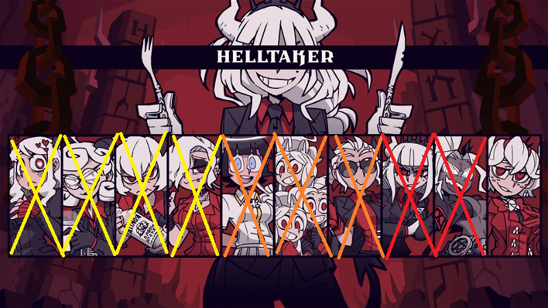 The Harem's All Here - Helltaker  Anime, Character design, Character art