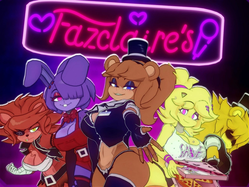 VISITING the FNaF ANIME GIRLS in A NEW LOCATION! (FNIA: Expanded Night 1) 