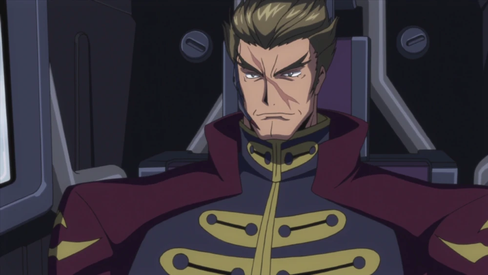 Look how handsome he is. He doesn't need a geass to make you kneel