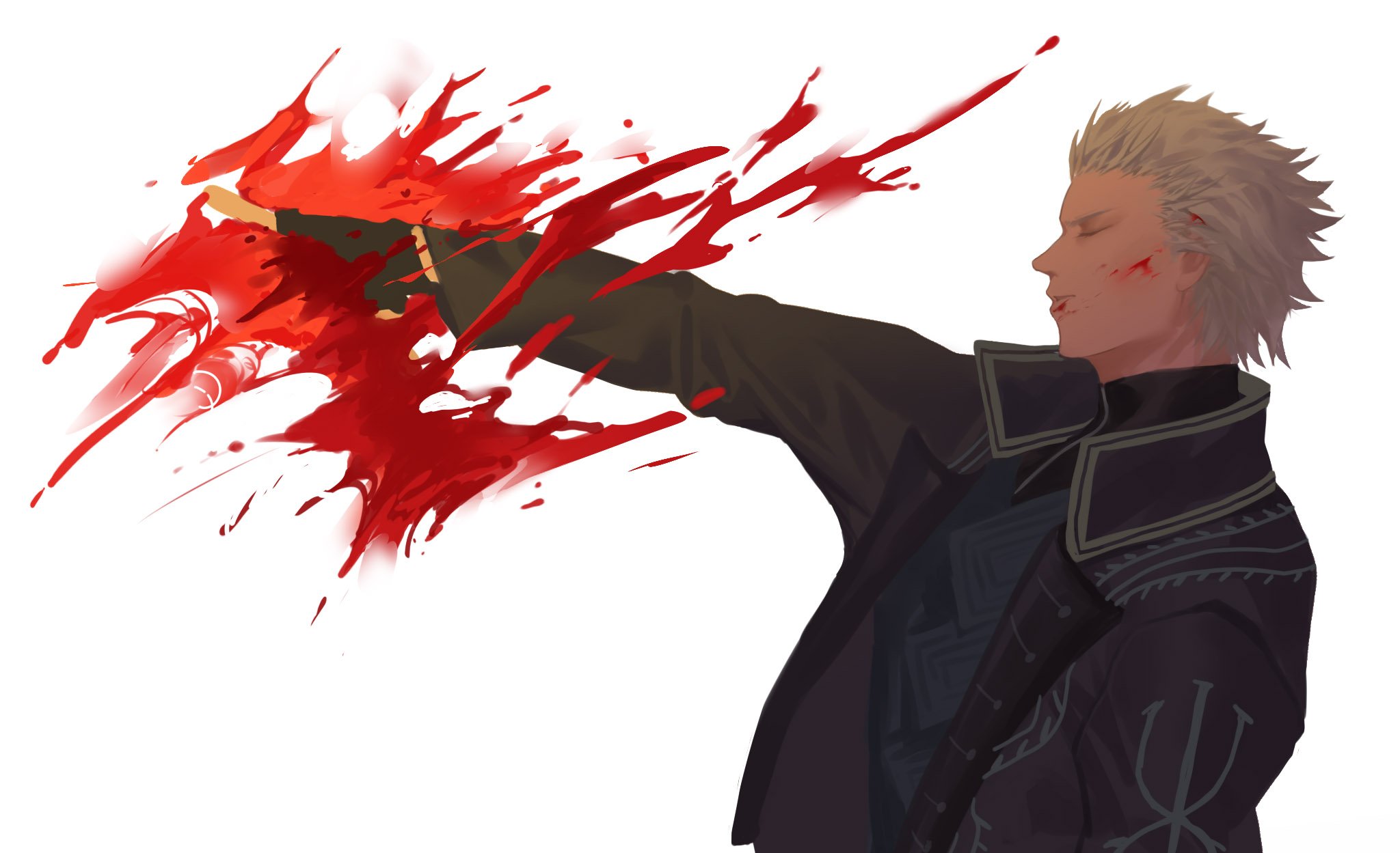 DANTE FANART - Been dabbling in Devil May cry again. What great